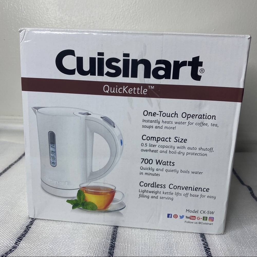 Cuisinart QuicKettle Electric Tea Water Kettle